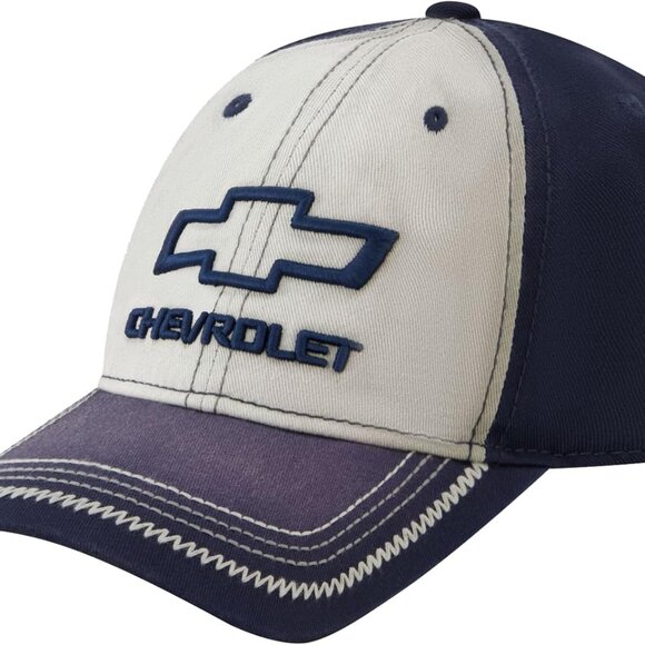 Chevrolet Dad Hat, Logo Cotton Adjustable Baseball Cap with Curved Brim - Picture 1 of 6